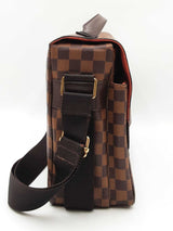 Louis Vuitton Broadway Messenger Bag In Damier Ebene Coated Canvas Fw0926wzxdu