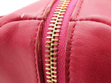 Yves Saint Laurent Fuchsia Leather 2 Way Duffle Bag Eb0526pssde