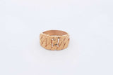 24k Yellow Gold Ring 11.2 Grams Size 7.5 Eb1124crxsa