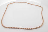 14k Yellow Gold Rope Chain Necklace With 10k Clasp 16.2g 18.5 Inch Eb0326lxxzsa