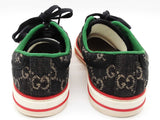 Gucci 606110 Tennis 1977 Black Gg Jacquard Denim Shoes Size Eu 35.5 Do0825lxzde