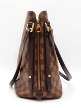 Louis Vuitton Cabas Rivington Tote Bag In Damier Ebene Coated Canvas Fw0726exrdu
