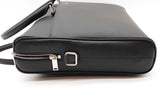 Yves Saint Laurent Black Leather Duffle Breifcase Eb0526ixzde