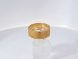 24k Yellow Gold 15.2 Grams Wedding Band Size 8 Aa0925loxzsa