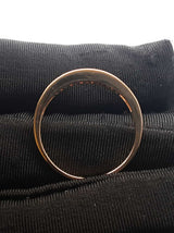 0.25 Cttw Diamond & 14k Yellow Gold Channel-set Wedding Band 2.4 Grams Size 8 Fw0926lcxdu