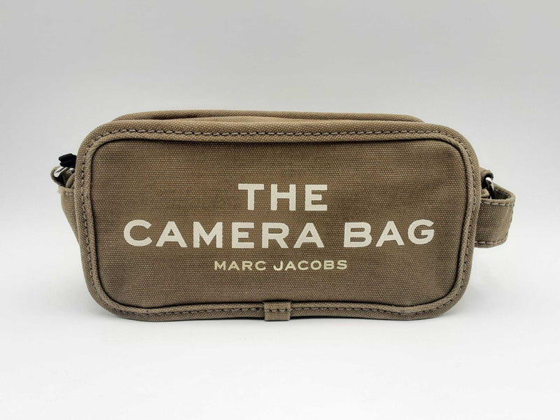 Marc Jacobs The Camera Bag In Slate Green Canvas Fw1224crsa