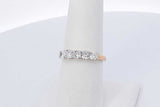 1.1ctw Lab Grown Diamond Ring In 14k Yellow Gold 1.5 Grams Size 6.75 Eb0725wcrdu