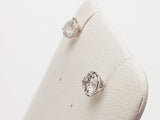 1.12 Cttw Lab Grown Diamonds 14k White Gold 0.8g Stud Earrings Do0726orxde