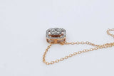 10k Yellow Gold Diamond Pendant Necklace 1.9 Grams 18 Inch Eb0626lxzdu
