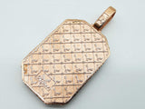 20.23 Cttw Natural Diamonds 10k Rose Gold 143.2g "Gang" Pendant Do0726exzxde