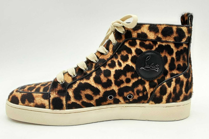 Christian Louboutin Pony Hair Leopard Print Rantus Orlato Sneakers Eb0325orxsa