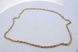 10k Yellow Gold Chain Necklace 3.1 Grams 18 Inch Eb0826oxzde