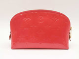 Louis Vuitton Monogram Vernis Pochette Red Cosmetic Pouch Sd0825wrzde