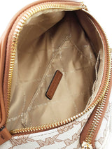 Michael Kors Erin Extra Small Waist Bag In Logo Jacquard Fw0826prdu