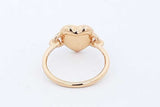 Tiffany & Co. 18k Gold Return To Tiffany Heart Ring 5.1g Size 7.25 Eb0826cxzde