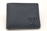 Louis Vuitton Dark Blue Leather Multiple Wallet Eb1026oxzsa