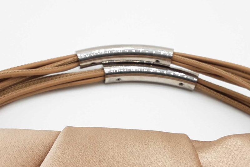 Yves Saint Laurent Satin Mini Pochon Top Handle Bag Eb1125rxzde