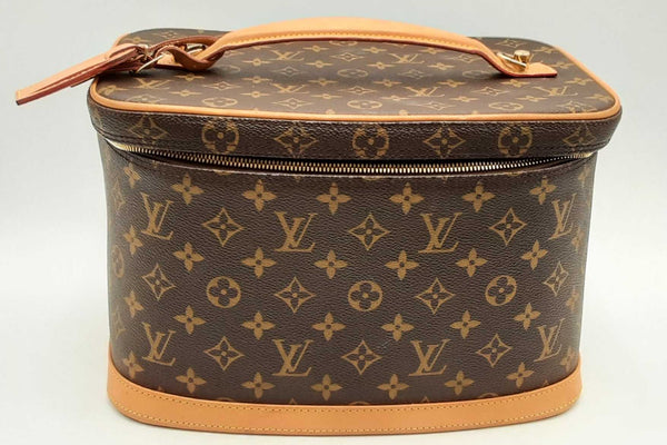 Louis Vuitton Monogram Nice Cosmetic Vanity Case Aa0225cxzsa