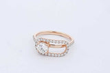 1.04cttw Lab Grown Diamond Ring In 14k Yellow Gold 2.74 Grams Size 7 Eb0726crxde