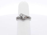 Ever Us 0.70 Cttw Diamond & 10k Gold Bridal Set 4.4 Grams Size 5.5 Fw0325lsxdu