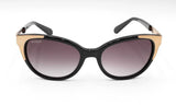 Balmain Bl2072b Black & Gold Tone Sunglasses Eb0524exdu