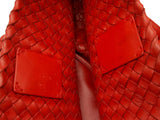 Bottega Veneta Red Intrecciato Leather Cabat Tote Bag Eb0326lwxzde