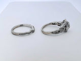 1.92 Cttw Diamond & 14k White Gold Neil Lane Bridal Set 6.7 Grams Size 7 Fw0724lxzxdu