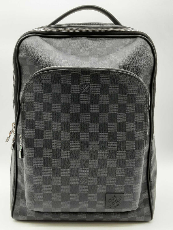 Louis Vuitton Avenue Black Damier Graphite Coated Canvas Backpack Do0924lrxzde