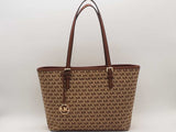 Michael Kors Js-2312 Jet Set Brown Handbag Aa0725izsa