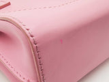 Balmai B-buzz 23 Mini Top Handle Bag In Pink Leather Fw0826ozxdu