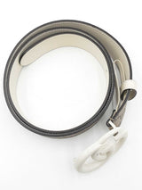 Gucci Gg Monogram Supreme Canvas Belt With White Gg Buckle Size 95/38 Eb126orxdu