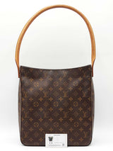 Louis Vuitton Looping Gm Shoulder Bag In Monogram Coated Canvas Fw0626iordu