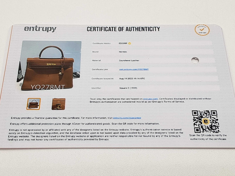 Hermes Kelly 35 Gold Brown Epsom Gold Hardware Shoulder Bag Do0225erxzde