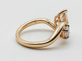 2.05 Cttw Lab Grown Diamonds 14k Two Tone Gold 5.1g Ring Size 6.75 Do0726llrxde