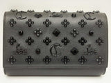 Christian Louboutin Paloma Black Leather Clutch Eb1224oxzdu