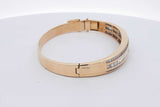 5.45cttw Diamond 14k Yellow Gold Hinged Bangle Bracelet 25.9 Grams Eb0626lrxzsa