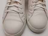 Fendi White Leather Lace Up Sneakers Size 11 Eb1225oxzde