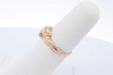 14k Yellow Gold Animal Like Ring With Diamonds 3.1 Grams Size 6 Eb0826oxzde