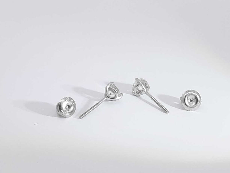 1 Cttw Diamond Platinum 1.6 Grams Stud Earrings Aa0625lozxsa