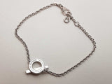 Hermes Finesse 18k White Gold 4.2g Diamond Bracelet 6.25 In Do1124lwxzde