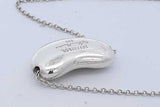 Tiffany & Co. Elsa Peretti 925 Bean Pendant Necklace 7.9 Grams 17 In Eb0926lrxde