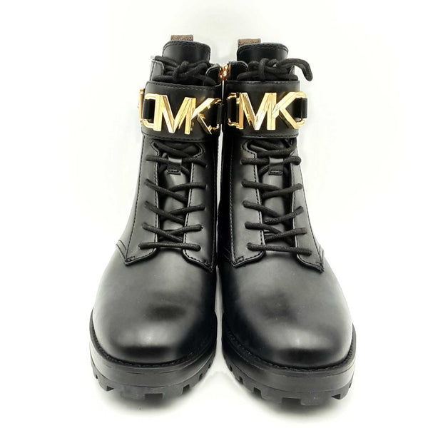 Michael Kors Rory Leather Combat Boots Hs0724pxsa