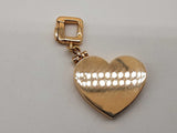 Louis Vuitton 18k Yellow Gold 15.4g Heart Locket Pendant Do1025ecrde