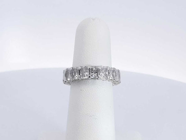 6.65 Cttw Diamond Platinum 6 G Wedding Ring Size 5 Aa0725orzxsa