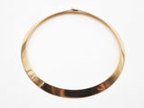 14k Yellow Gold 63.2g Omega Collar Necklace 17.5 In Do1224osxzde