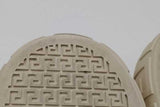 Versace Pink Greca Jacquard Canvas Sneakers Size 40 Eb0926crsa