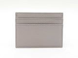 Christian Dior X Air Jordan Gray Pebbled Leather Card Holder Wallet Fw0725wzxdu