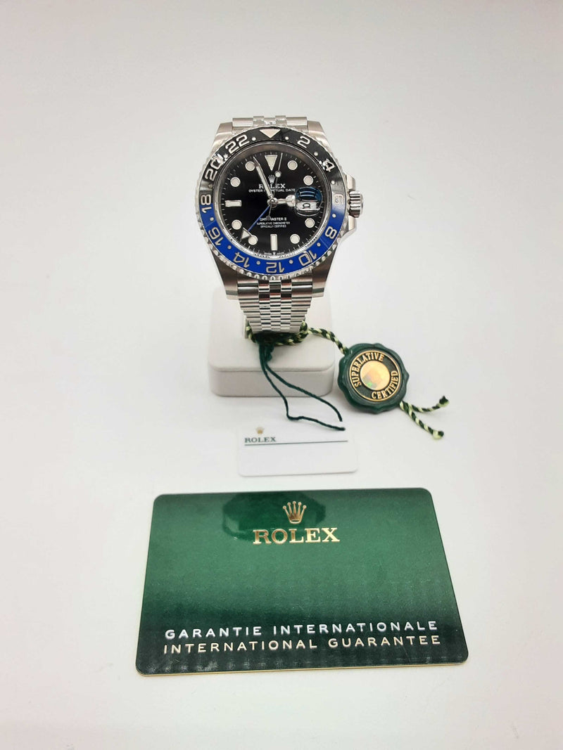 Rolex 126710blnr 42 Gmt Master Ii Batgirl Steel Jubilee Watch Do0724lpxzxde