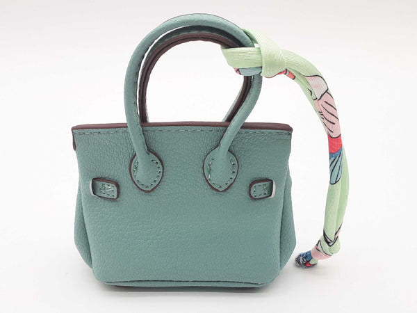 Blue Teal Mini Bag Charm Do0725ide