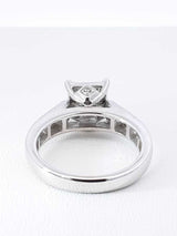 1.22 Cttw Diamond & 14k White Gold Engagement Ring 6 Grams Size 7 Fwczxdu